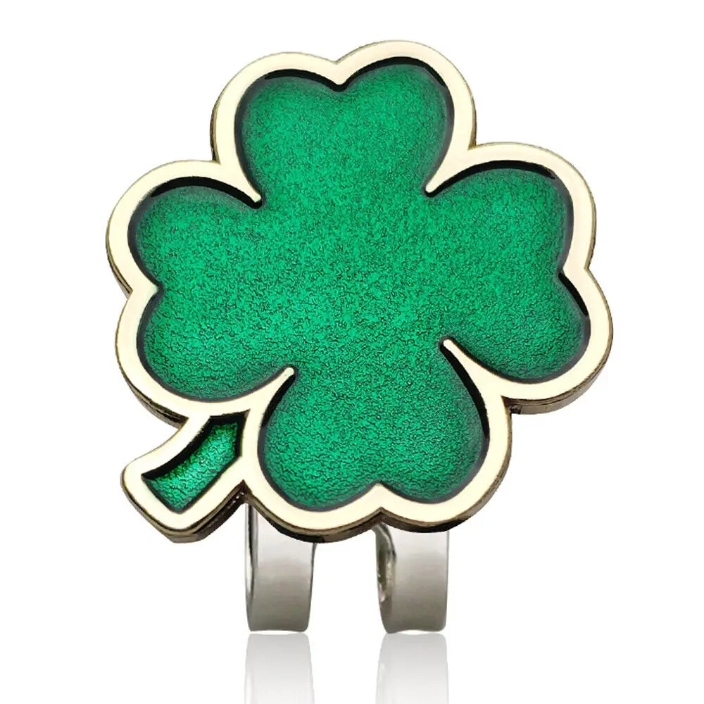 New Golf Ball Mark+Golf Hat Clip Magnetic Alloy Marker Golf Accessories Eagle Tiger One Putter Flog Wine Glass Lucky Clover
