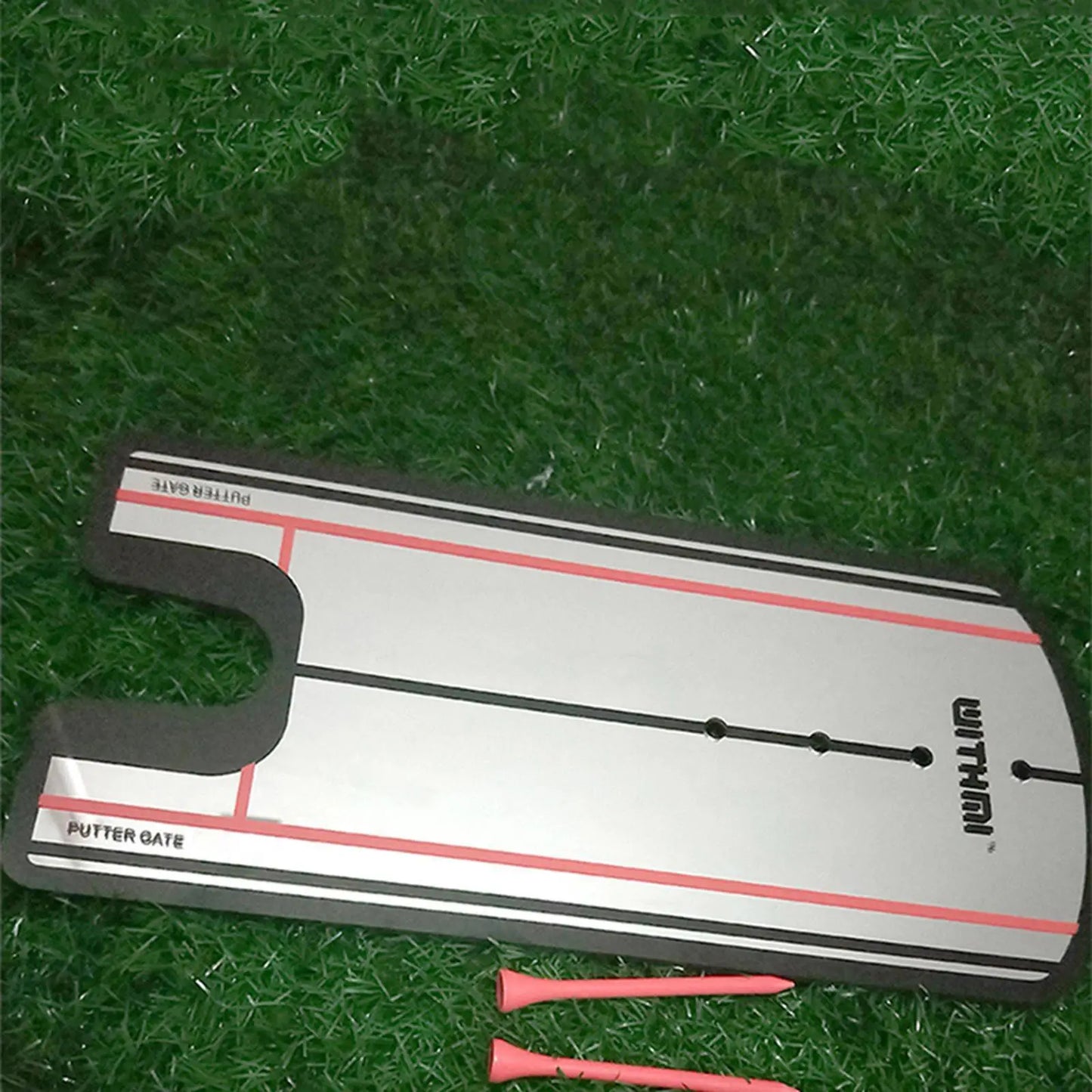 Golf Putting Eyeline Mirror Alignment Training Aid Putter Swing Line Trainer