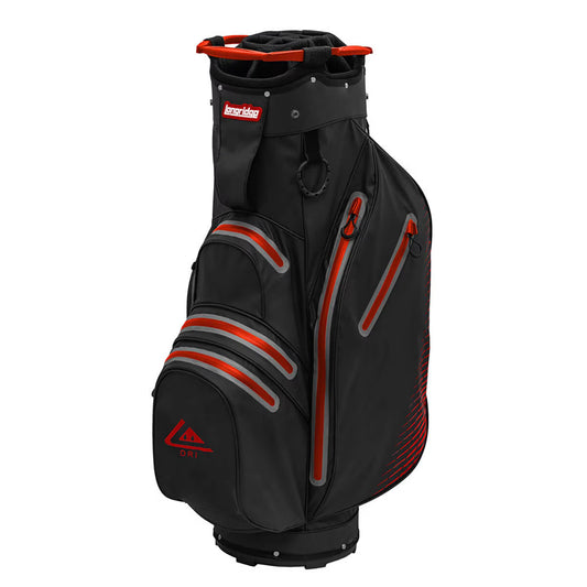 Elements Waterproof Golf Cart Bag in Black and Red