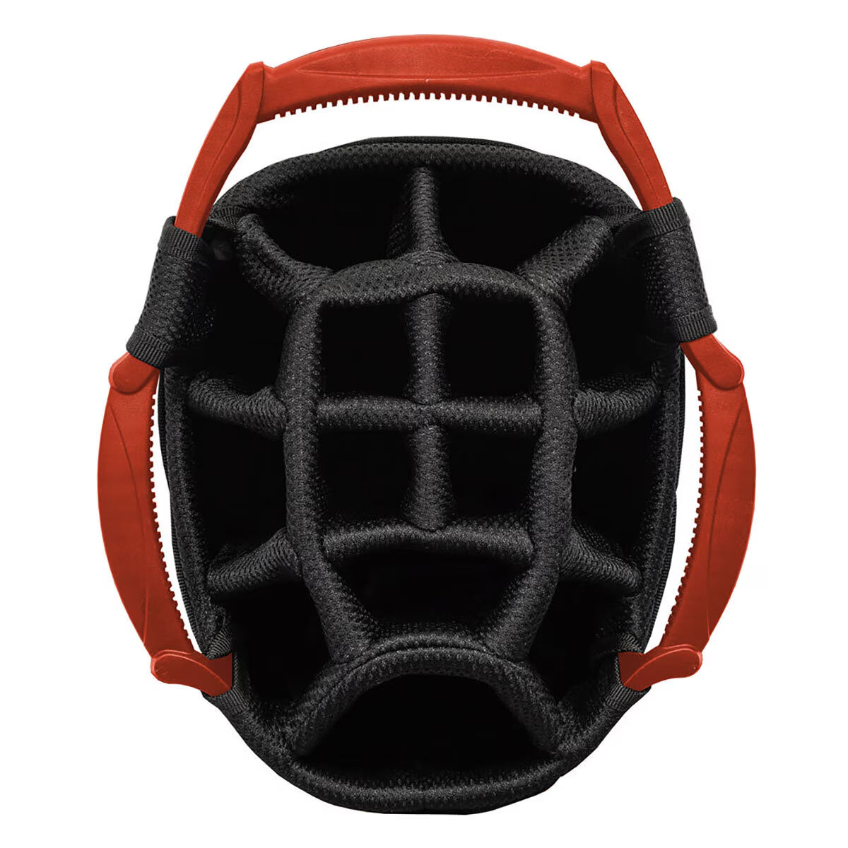 Elements Waterproof Golf Cart Bag in Black and Red