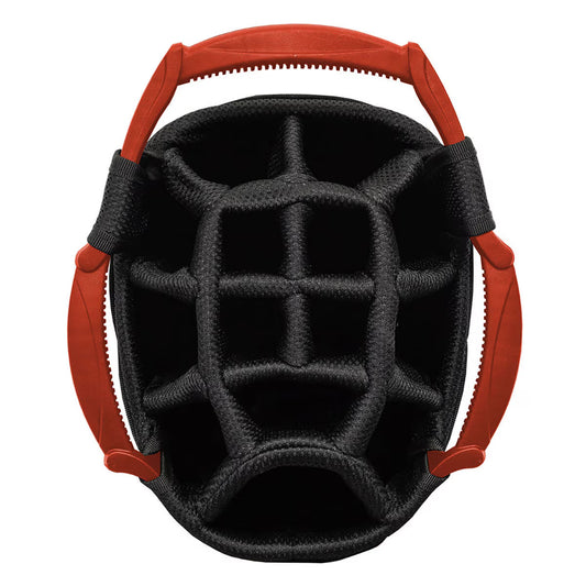 Elements Waterproof Golf Cart Bag in Black and Red