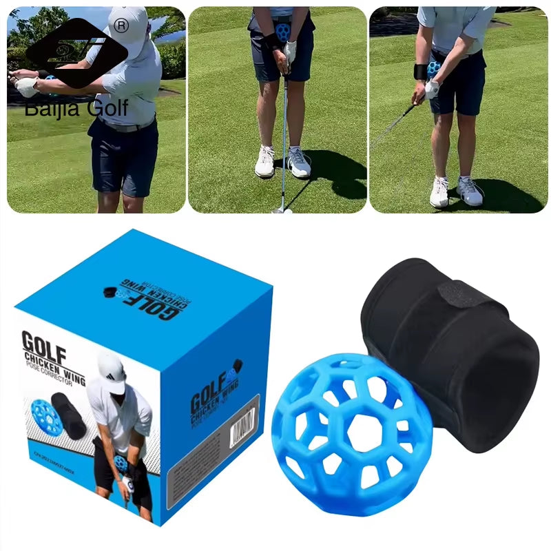 Golf Swing Trainer Portable Golf Gesture Alignment Aid Balls Golf Swingtraining Smart Ball Training Accessories for Beginner