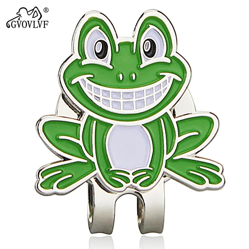 New Golf Ball Mark+Golf Hat Clip Magnetic Alloy Marker Golf Accessories Eagle Tiger One Putter Flog Wine Glass Lucky Clover