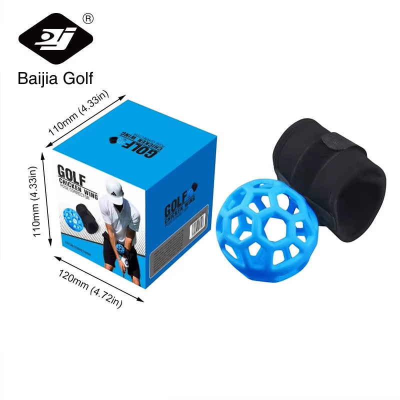 Golf Swing Trainer Portable Golf Gesture Alignment Aid Balls Golf Swingtraining Smart Ball Training Accessories for Beginner