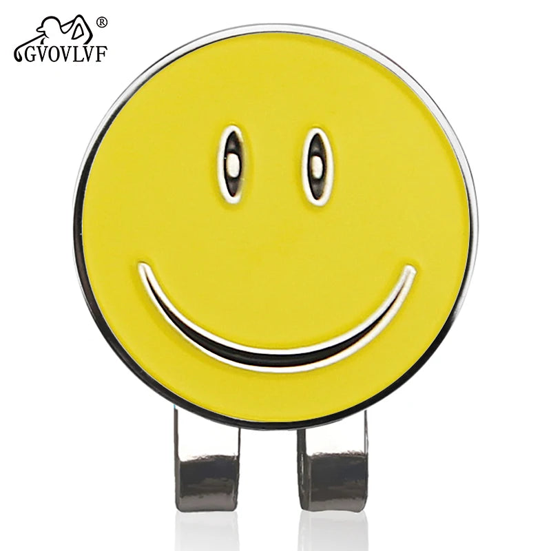 New Golf Ball Mark+Golf Hat Clip Magnetic Alloy Marker Golf Accessories Eagle Tiger One Putter Flog Wine Glass Lucky Clover