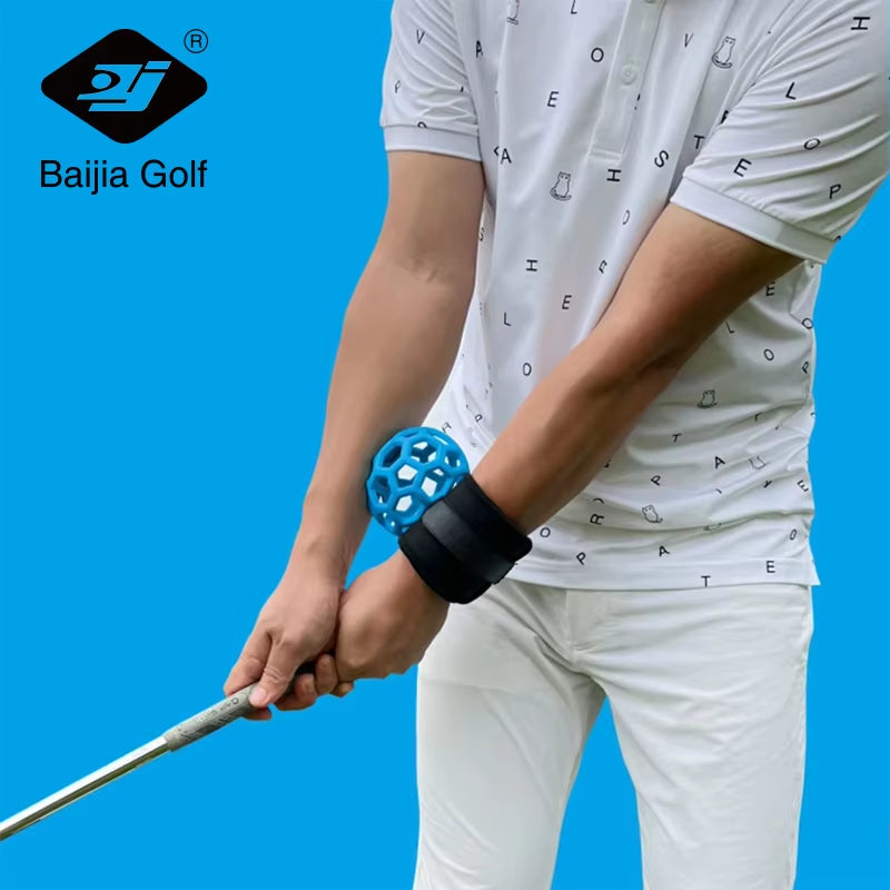 Golf Swing Trainer Portable Golf Gesture Alignment Aid Balls Golf Swingtraining Smart Ball Training Accessories for Beginner