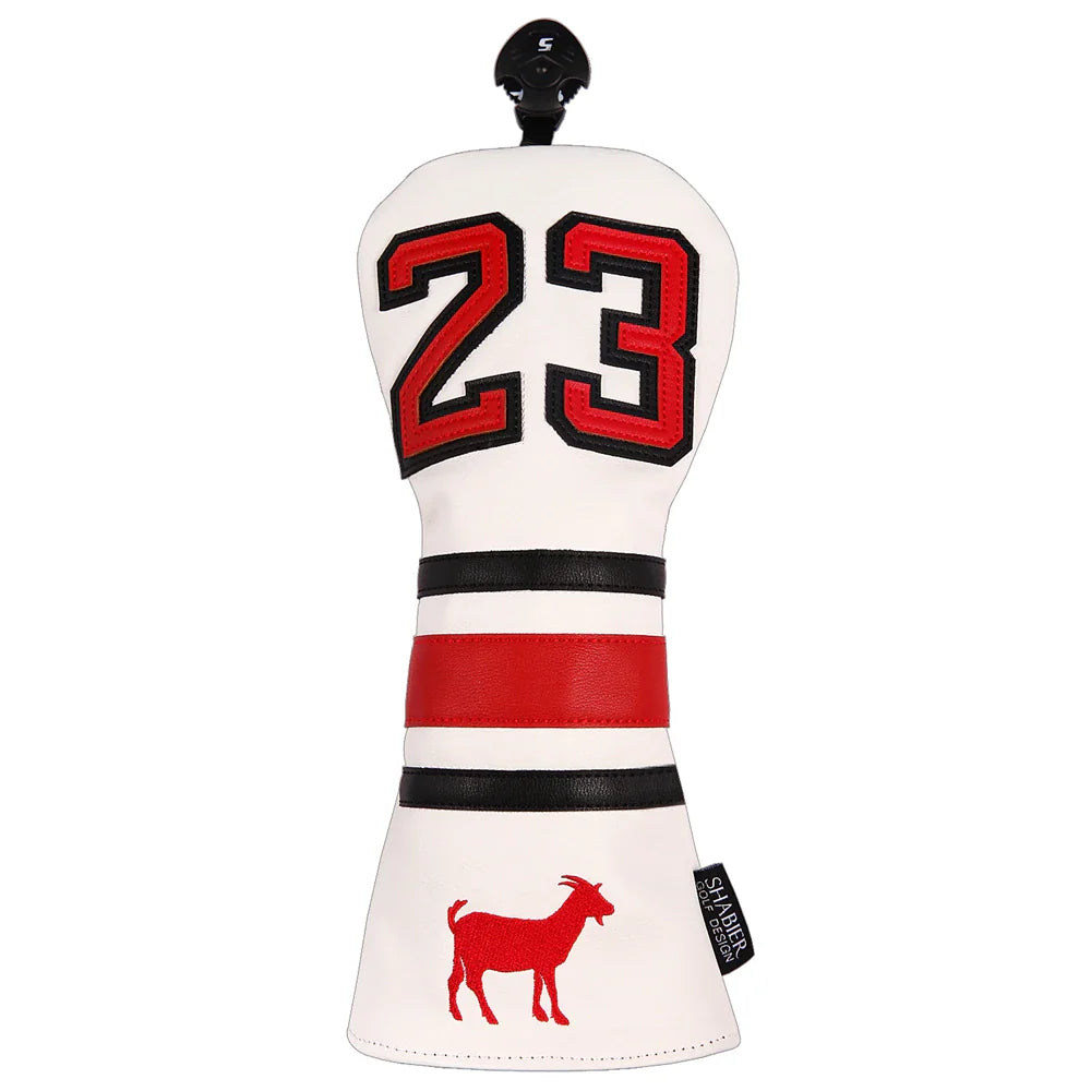 PU Leather Number 23 Golf Club Headcover Set Golf 460CC Driver and FW Fariway Wood Hybird Cover